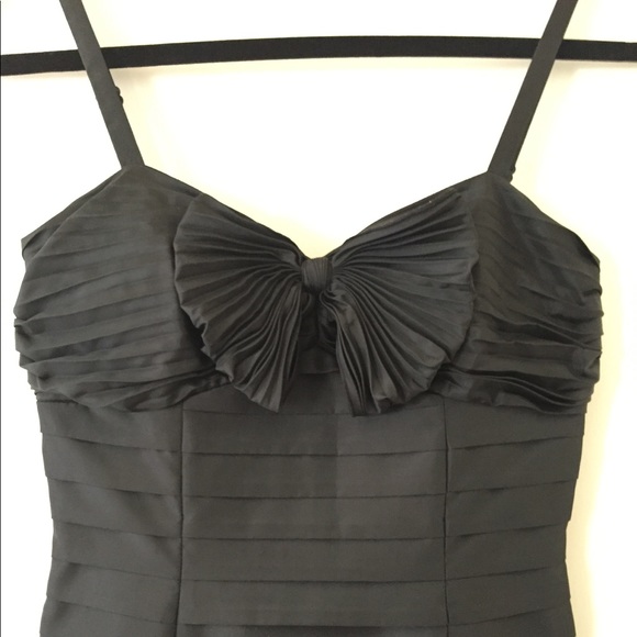 BCBG black Vintage style Evening DRESS, size 2 - Picture 5 of 5